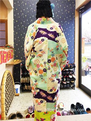 京都嵐山でレンタルできる着物